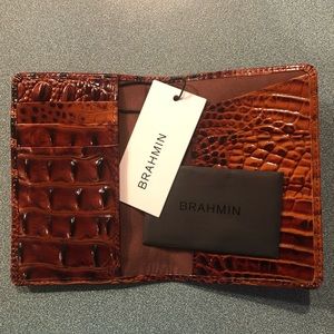 BRAHMIN Passport Wallet - NWT